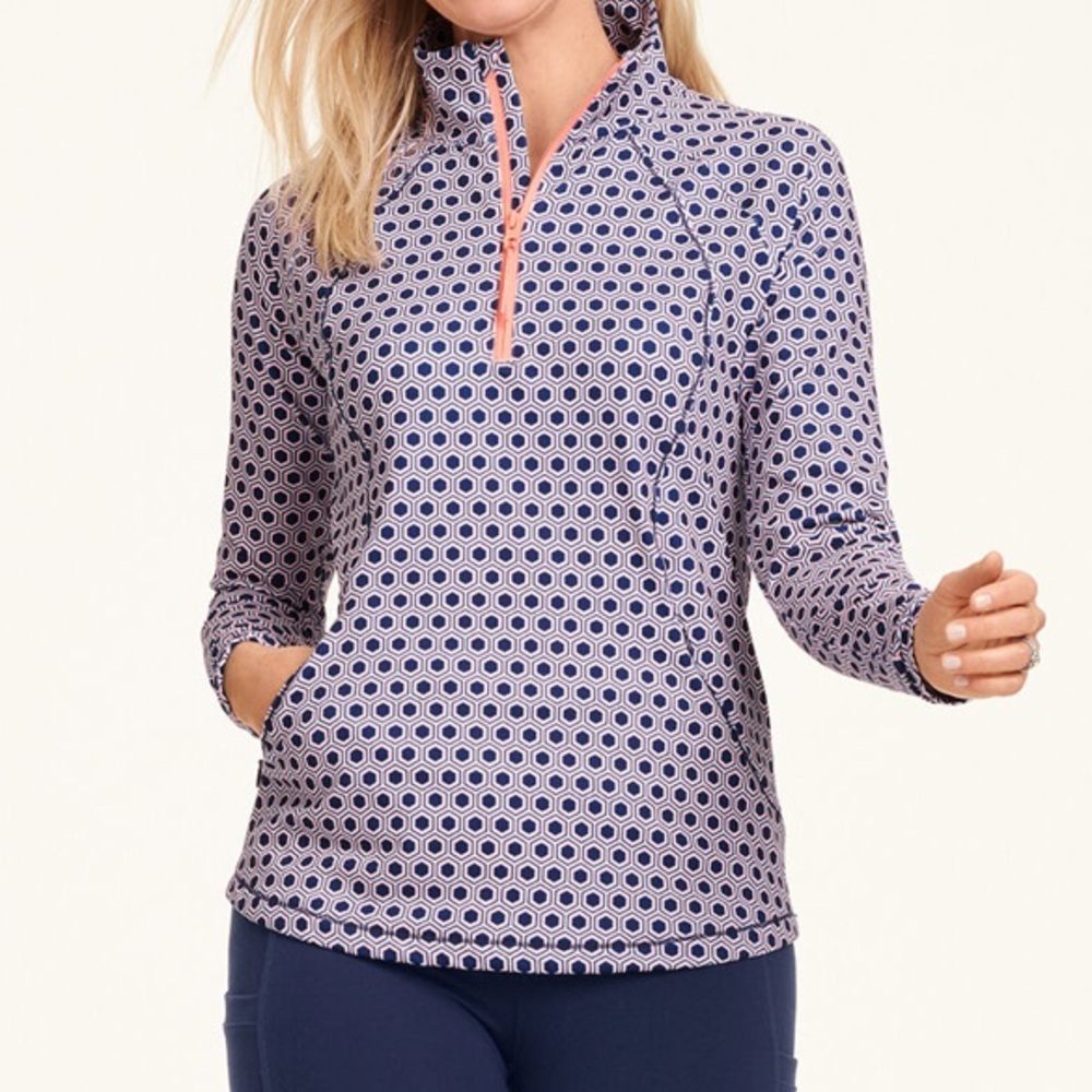T by Talbots On the Move Half Zip Pullover